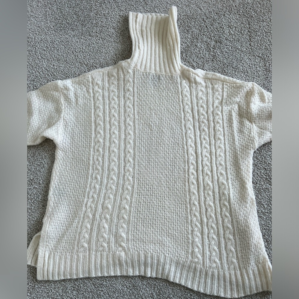 Aerie Wool Blend Turtleneck - Picture 2 of 9